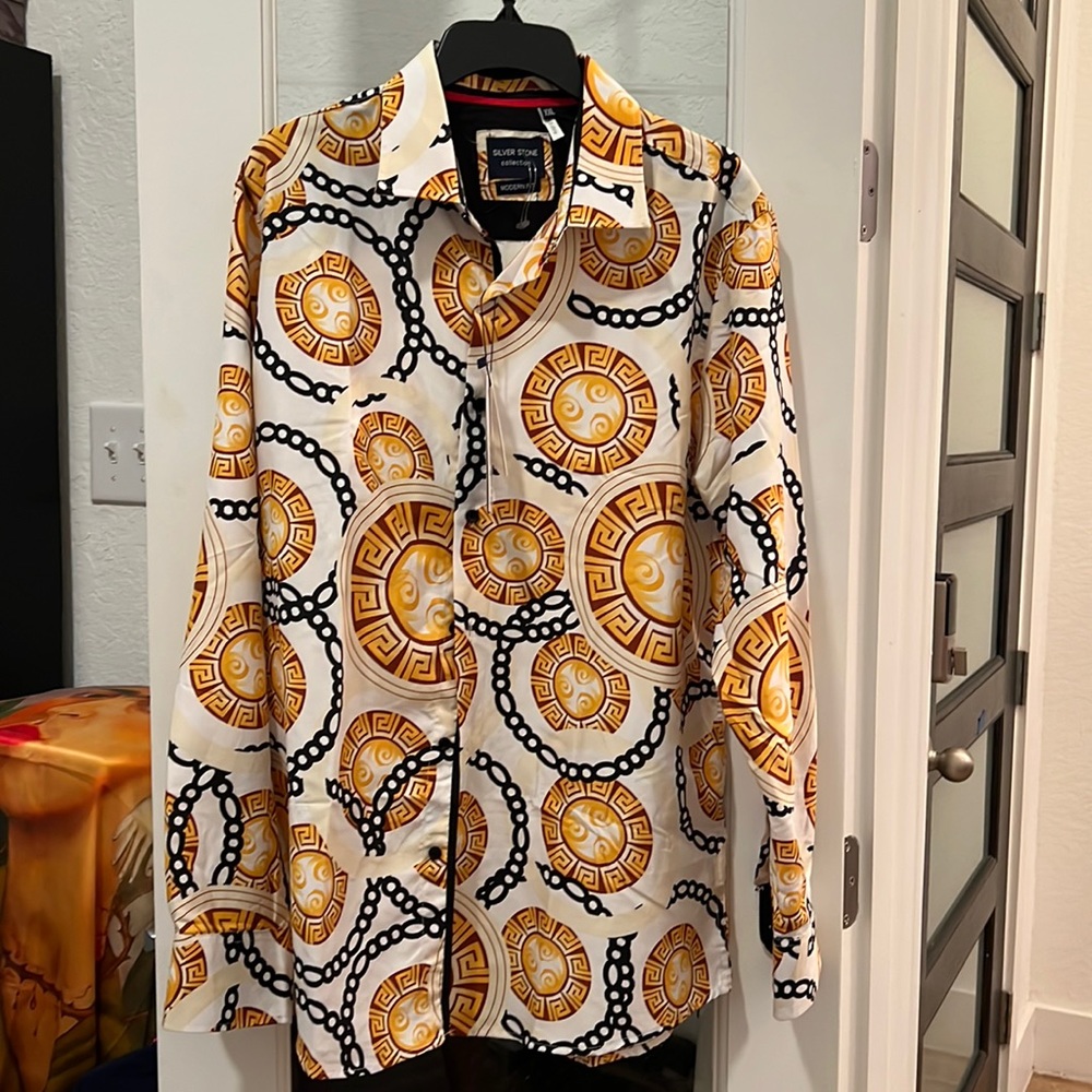 Gorgeous designer fine cotton long sleeve blouse!!